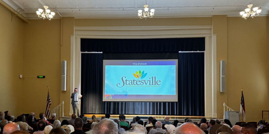 This image is of Full Bloom Film Festival in Statesville NC