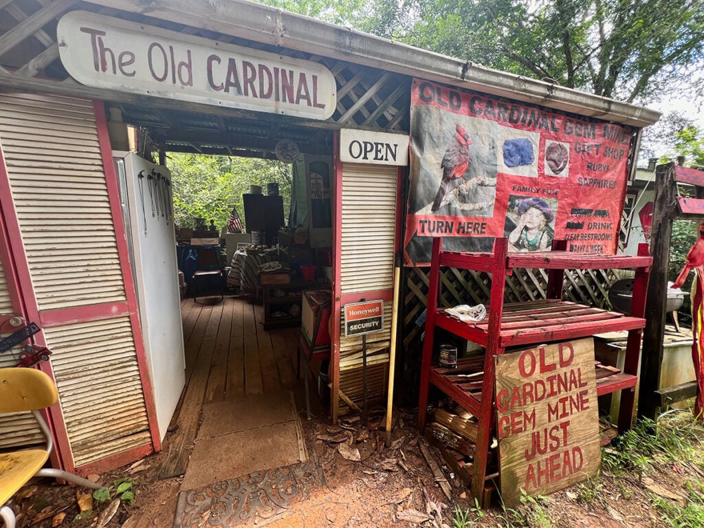 The Old Cardinal Gem Mine Franklin NC Image by NC Tripping